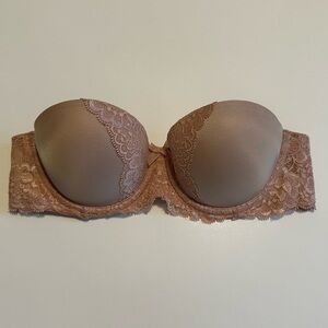 Victoria’s Secret Lace Strapless Bra